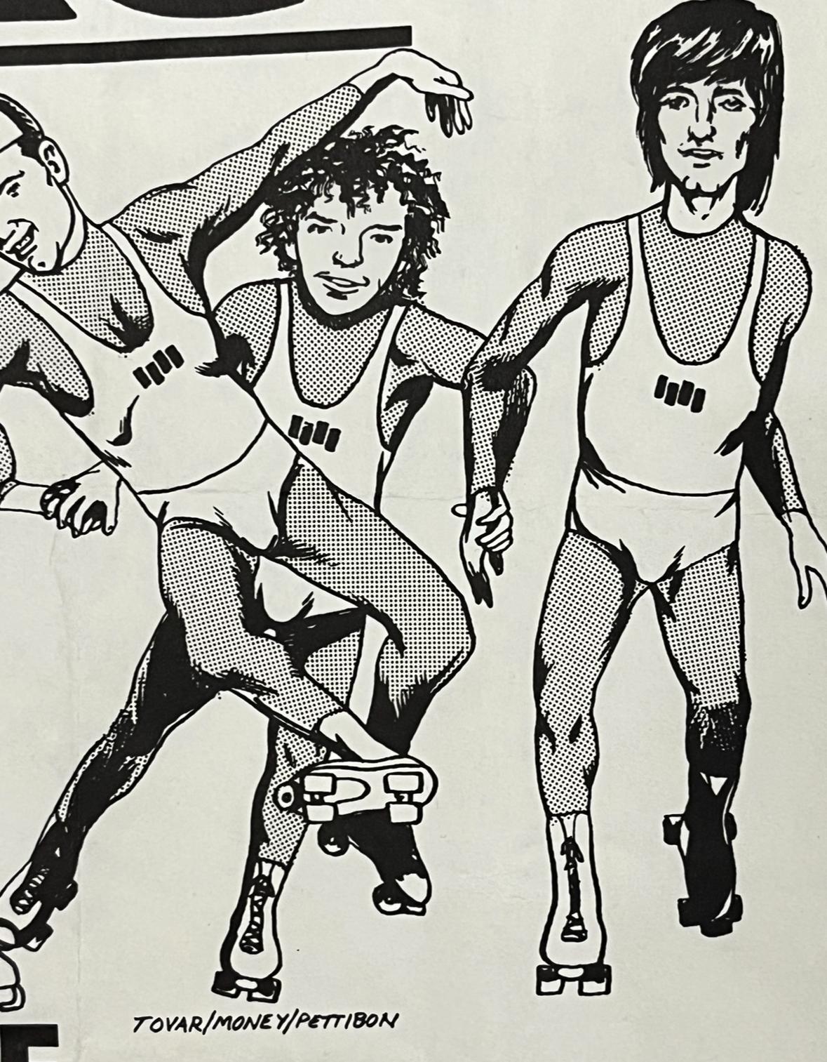 Raymond Pettibon Black Flag flyer 1982 (Raymond Pettibon punk flyer) For Sale 2