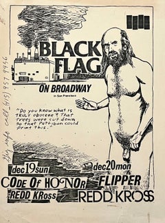 Volantino punk di Raymond Pettibon Black Flag (Raymond Pettibon Punk) 