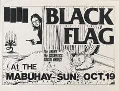 Raymond Pettibon Black Flag 1980 (early Raymond Pettibon punk)