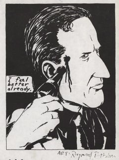 Retro Raymond Pettibon, Illustrated Punk Flyer