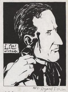 Raymond Pettibon, Blason de bœuf illustré