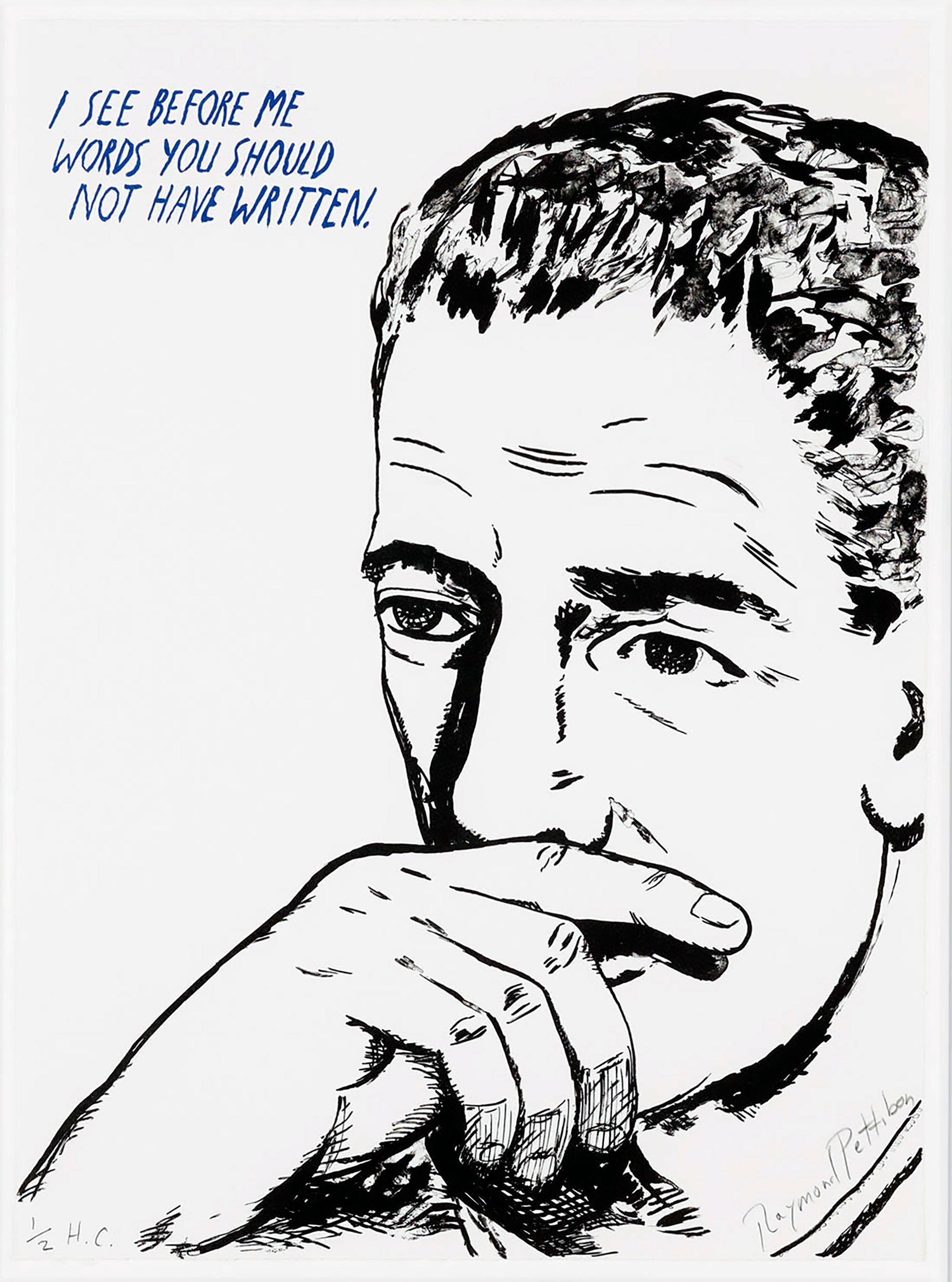 Impression Raymond Pettibon 2002 (lithographie de Raymond Pettibon) en vente 4