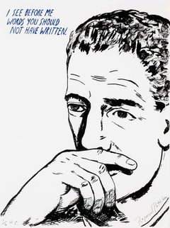 Raymond Pettibon stampa 2002 (Raymond Pettibon litografia)