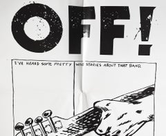 Raymond Pettibon poster (Raymond Pettibon Off!)