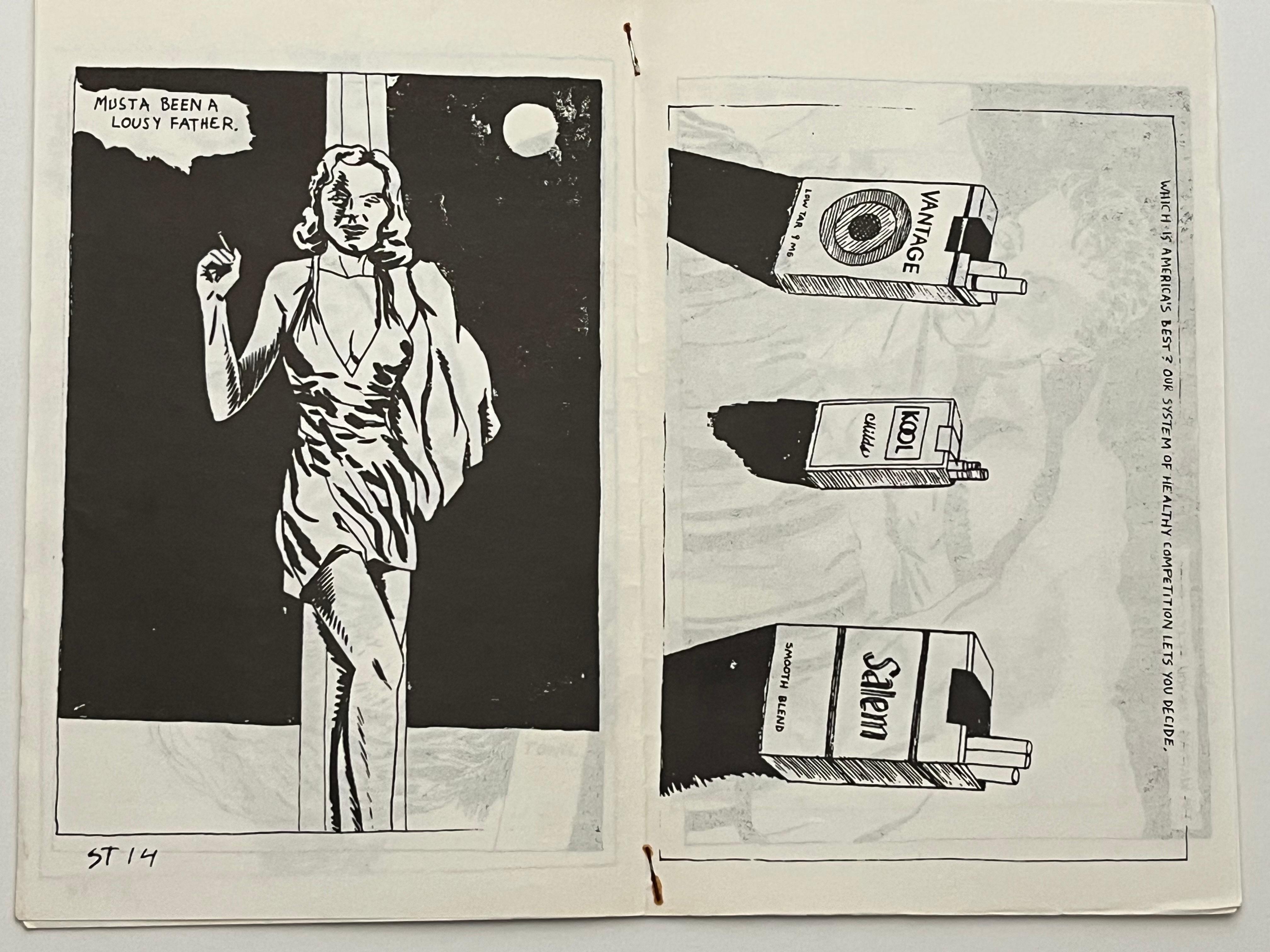 Raymond Pettibon Short Teats, Bloody Milk 1985 (Raymond Pettibon zine) For Sale 4