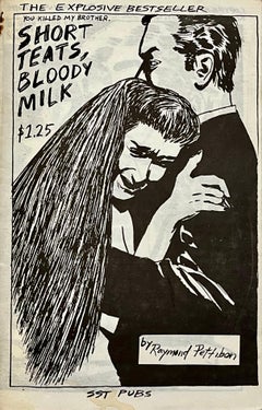 Vintage Raymond Pettibon Short Teats, Bloody Milk 1985 (Raymond Pettibon zine)