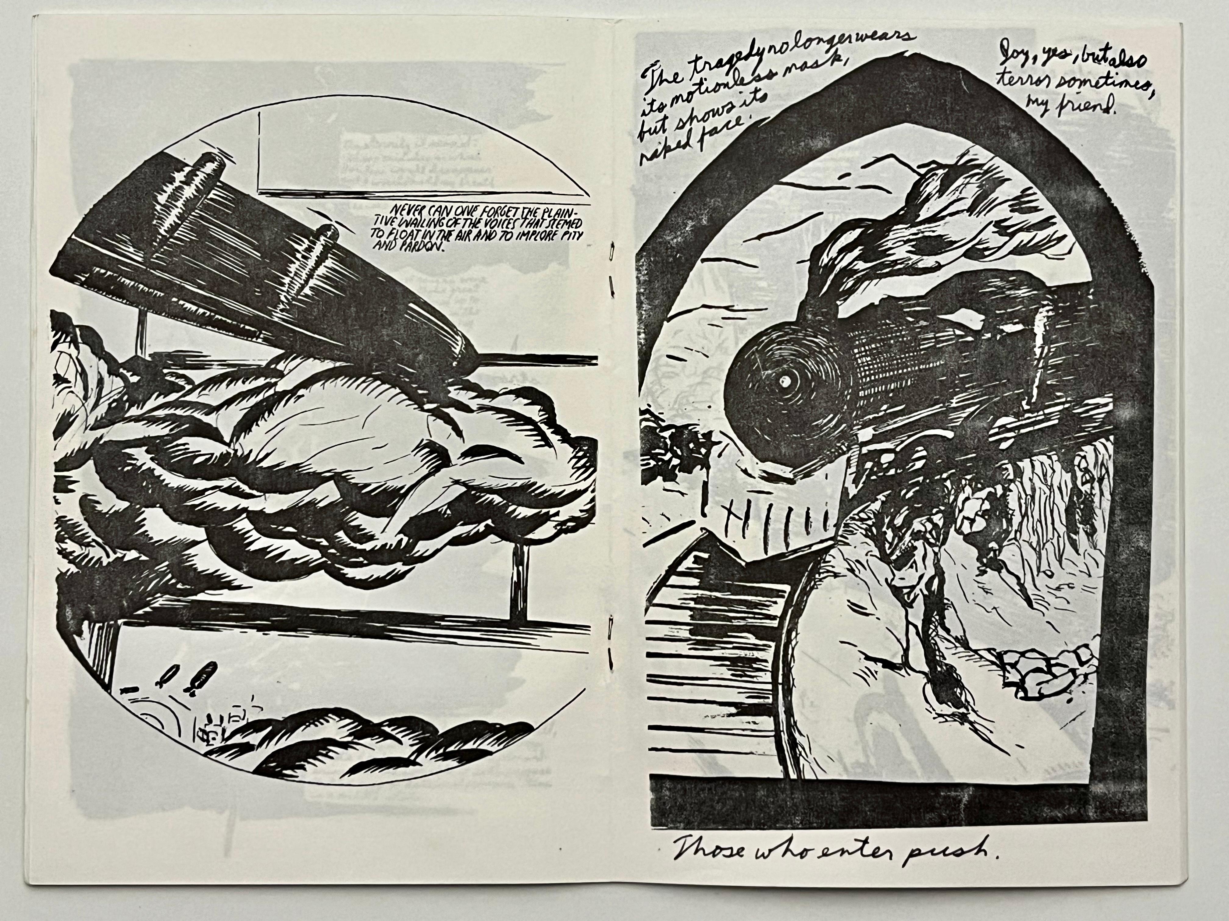 Raymond Pettibon Up The Threshold 1992 (Raymond Pettibon zine) For Sale 2