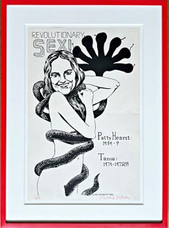Revolutionary Sex (Deluxe hand signed edition of the Patty Hearst SLA Poster)