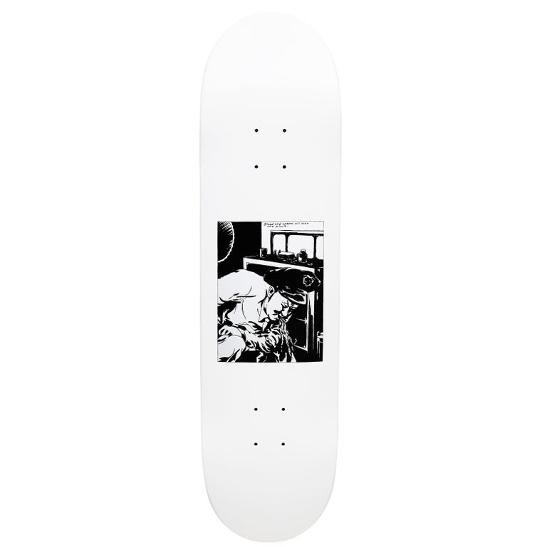 Raymond Pettibon Supreme skate deck (Raymond Pettibon skateboard