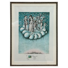 Raymond Peynet Limited Edition Framed Print