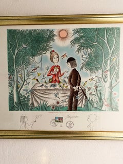 Peynet "Le Marché Aux Oiseaux"