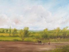 Raymond Price - 20th Century Oil, Ploughing the Field