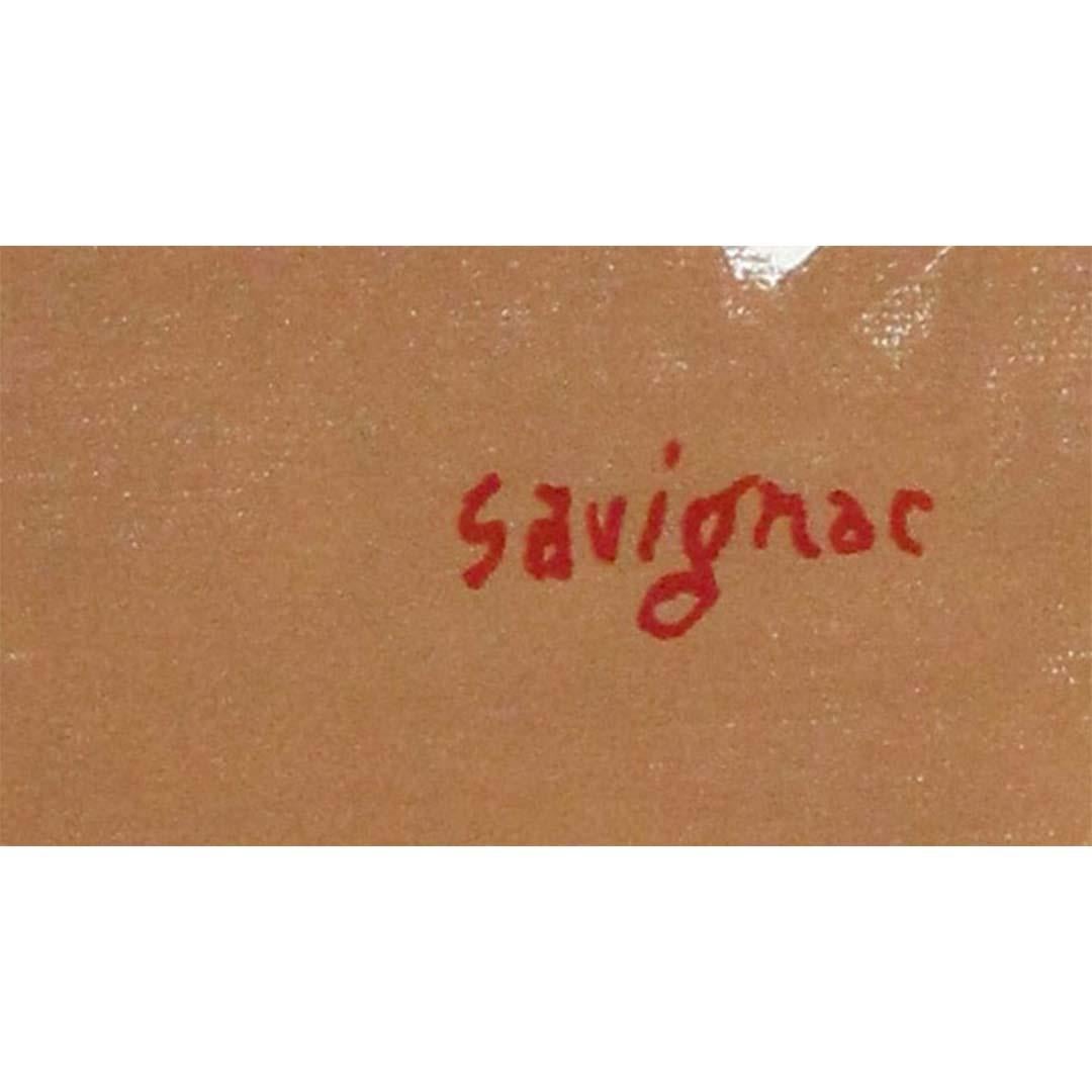 L'affiche originale de 1994 a été conçue par Raymond Savignac pour l'exposition Hermès. en vente 2