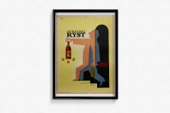 Original poster in a totally Art Deco style realized by Savignac - Armagnac Ryst