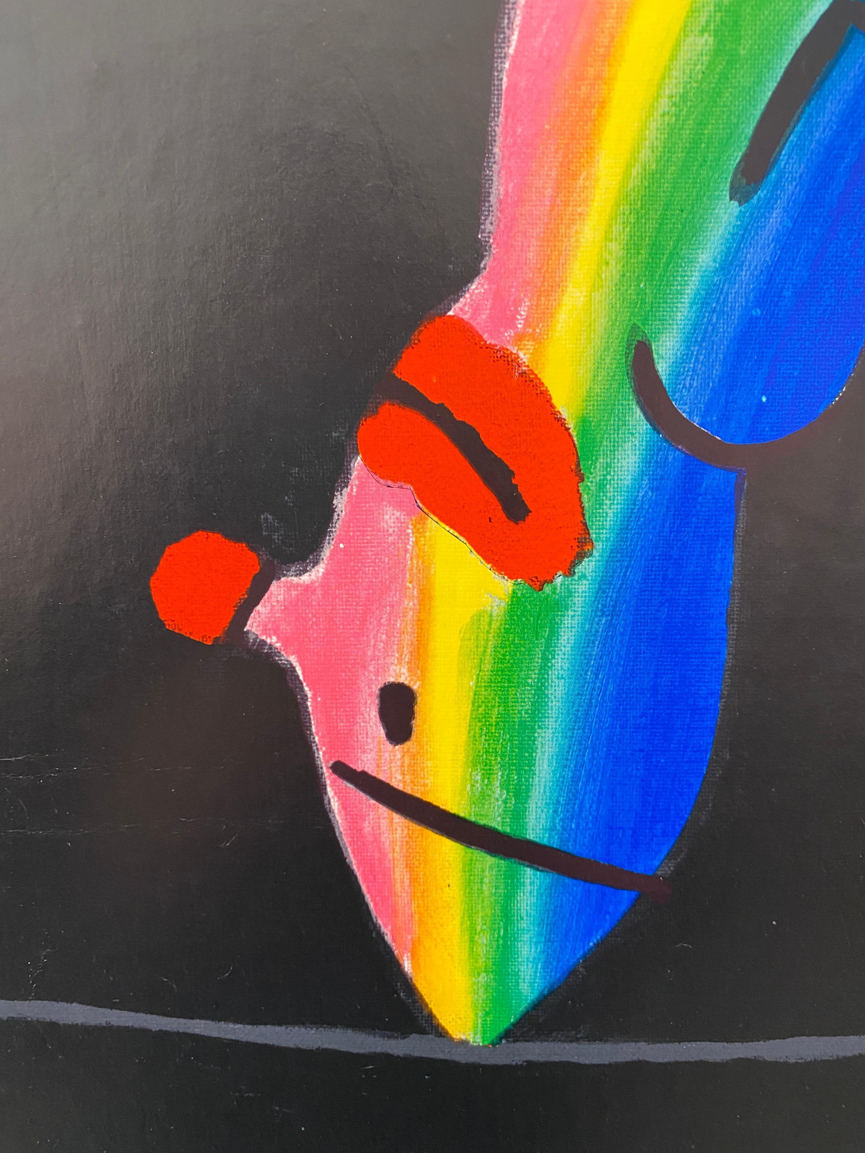 Late 20th Century Raymond Savignac, 'Savignac Rainbow', Original Vintage Poster, 1970 For Sale