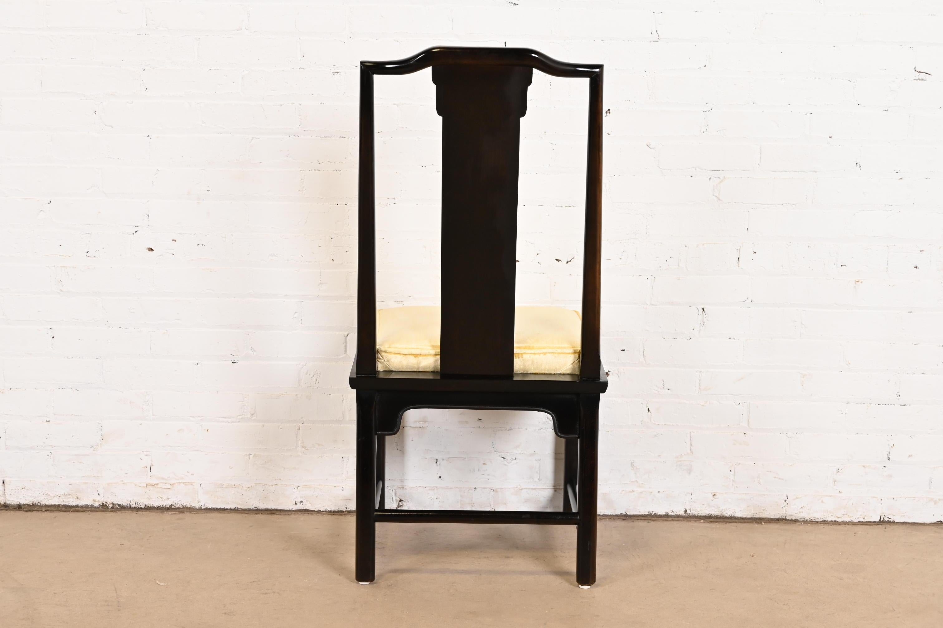Raymond Sobota for Century Furniture Hollywood Regency Chinoiserie Dining Chairs 4