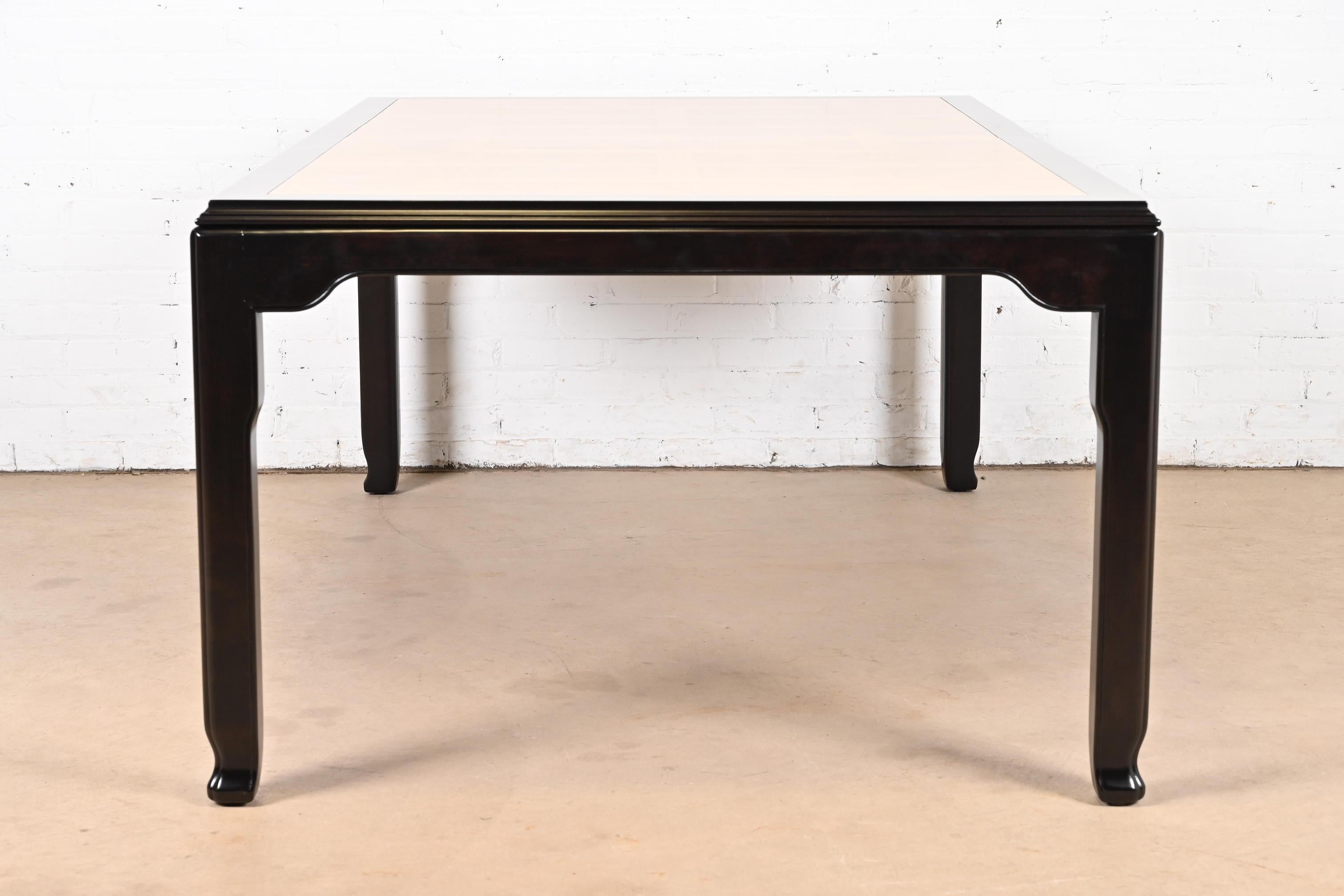 Table de salle à manger Hollywood Regency Chinoiserie Raymond Sobota pour Century Furniture en vente 6