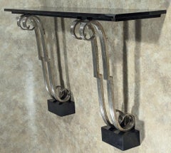 Raymond Subes chrome plated console