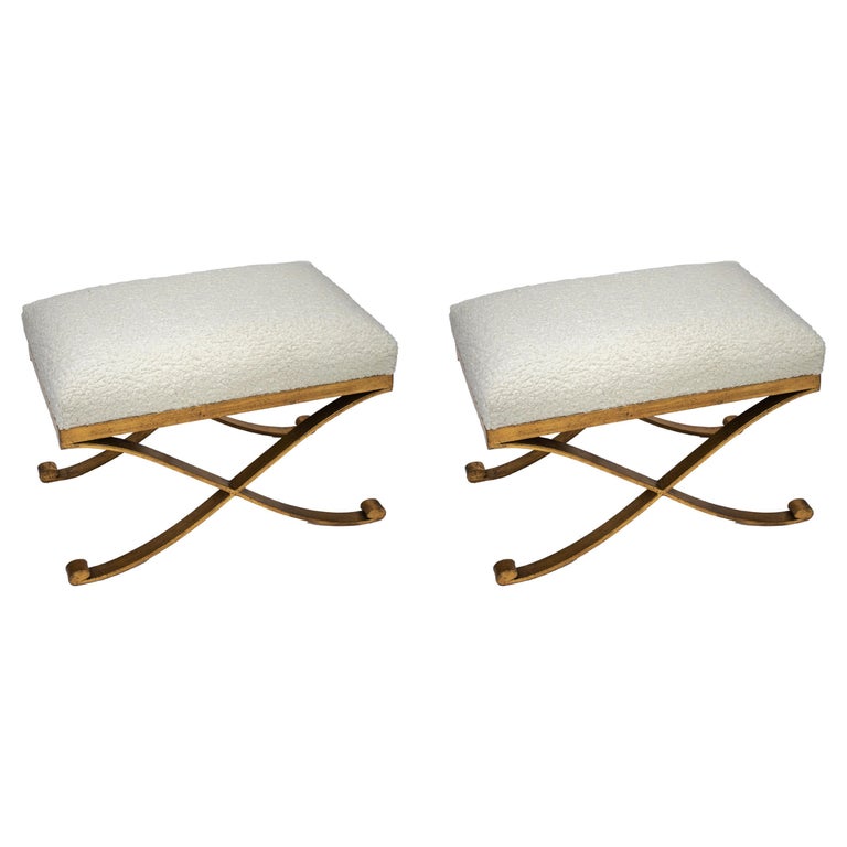 Raymond Subes Stools by Baker Furniture For Sale at 1stDibs
