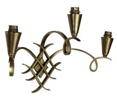 Raymond Subes Style Wall Sconce