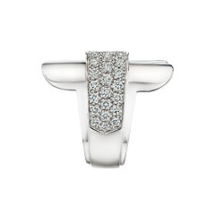 Raymond Templier Diamond Platinum Ring