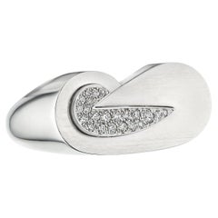 Raymond Templier Diamond White Gold Ring