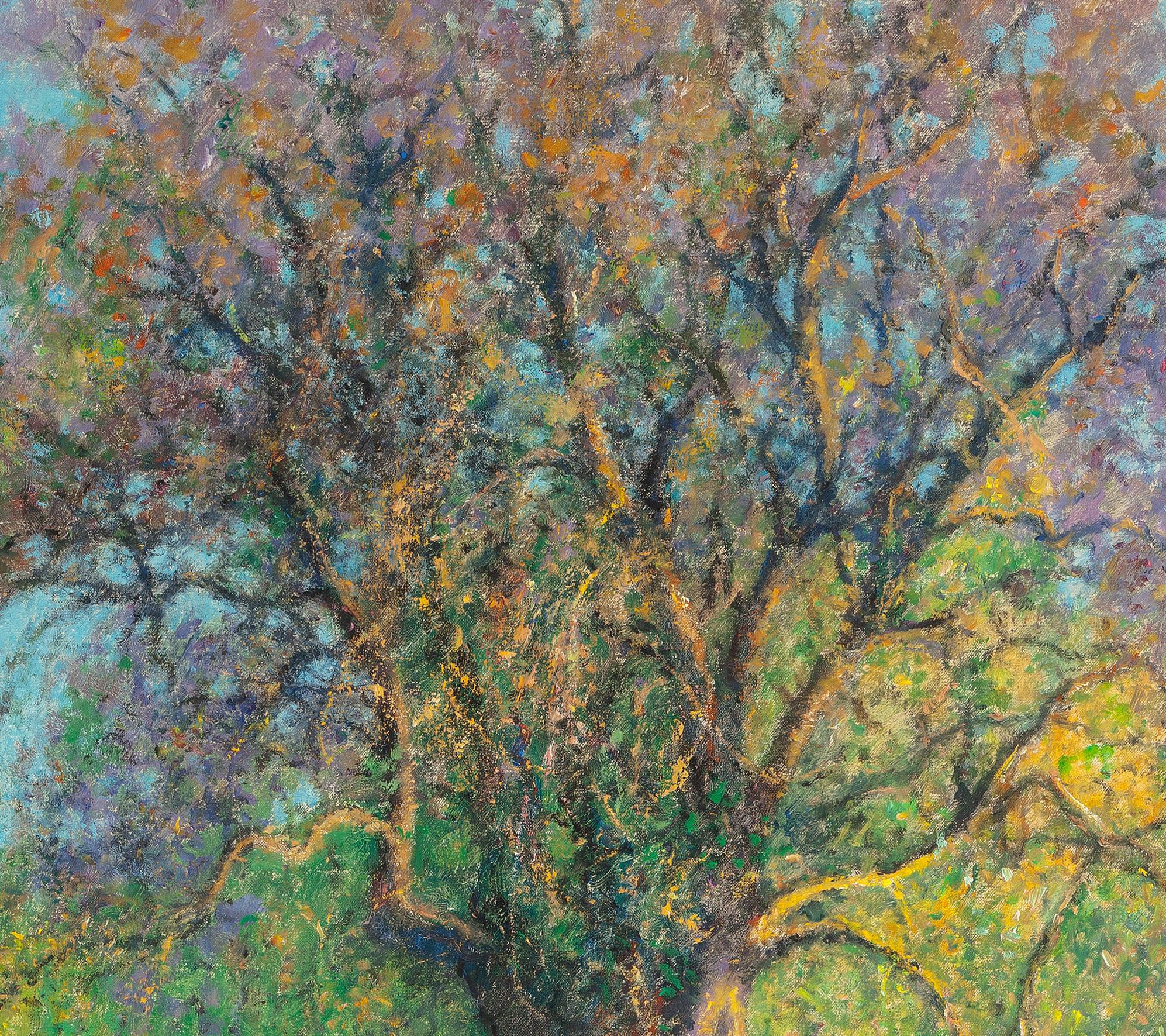 Raymond Thibesart - "Cottage with Olive Tree (La Colle-sur-Loup)" O/C  Raymond Thibesart (1874-1968) For Sale at 1stDibs