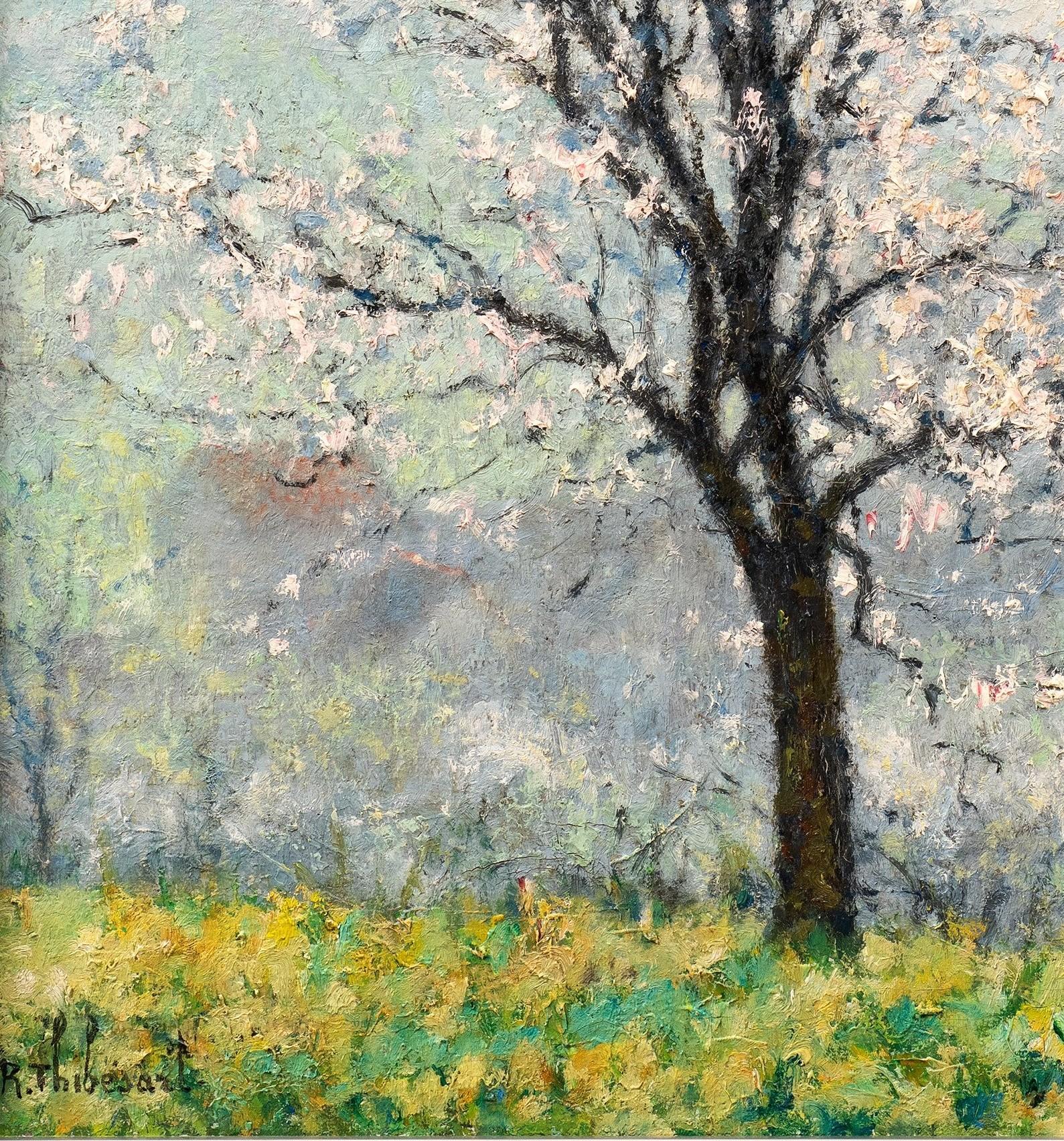 Springtime: Almond Tree in Bloom (Printemps:Amandier en Fleur) Raymond Thibesart For Sale 6