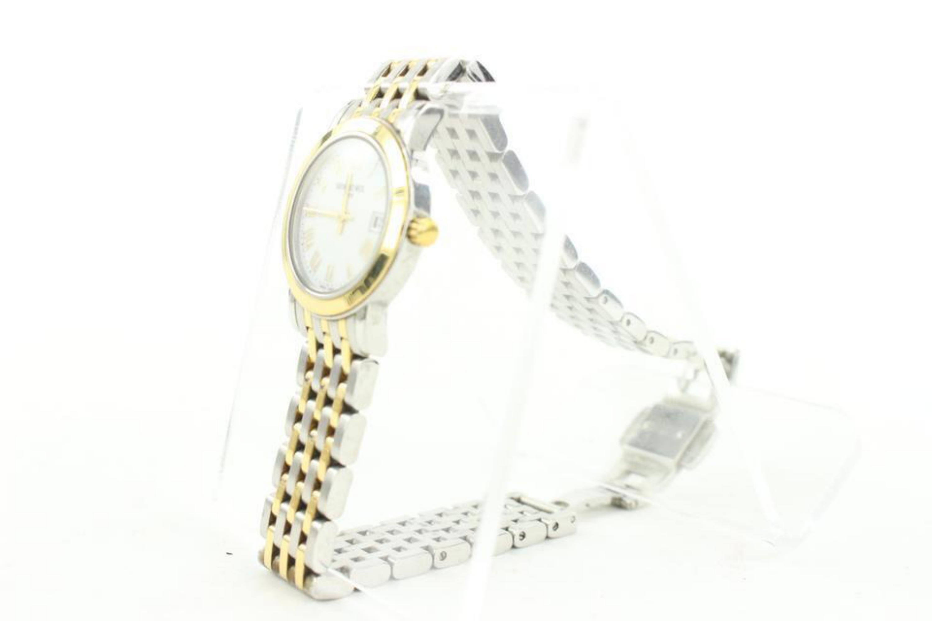 Raymond Weil 5393 Toccata Diamant-Uhr aus zweifarbigem Edelstahl mit 35 mm 1RW1227 im Angebot 6
