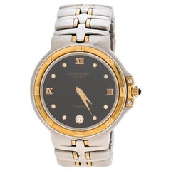 Raymond Weil Montre Femme Parsifal 9190 en acier inoxydable plaqué or noir 35MM