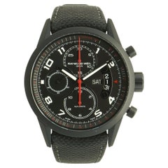 Chronographe Raymond Weil Freelancer Urban Black en PVD noir, 42 mm