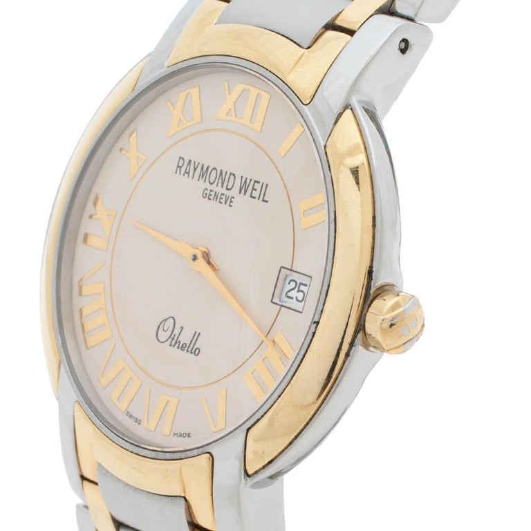Othello Cream Roman Dial Steel Quartz Ladies Watch Raymond Weil Othello 2320-STG-00808 | Authentic Watches main image 3
