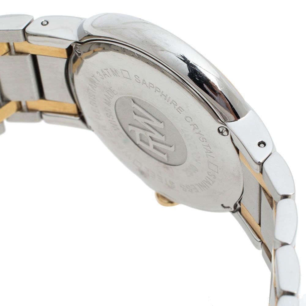 Women's Raymond Weil Cream Two-Tone Stainless Steel Othello 2310 Men's Wristwatch 37 mm