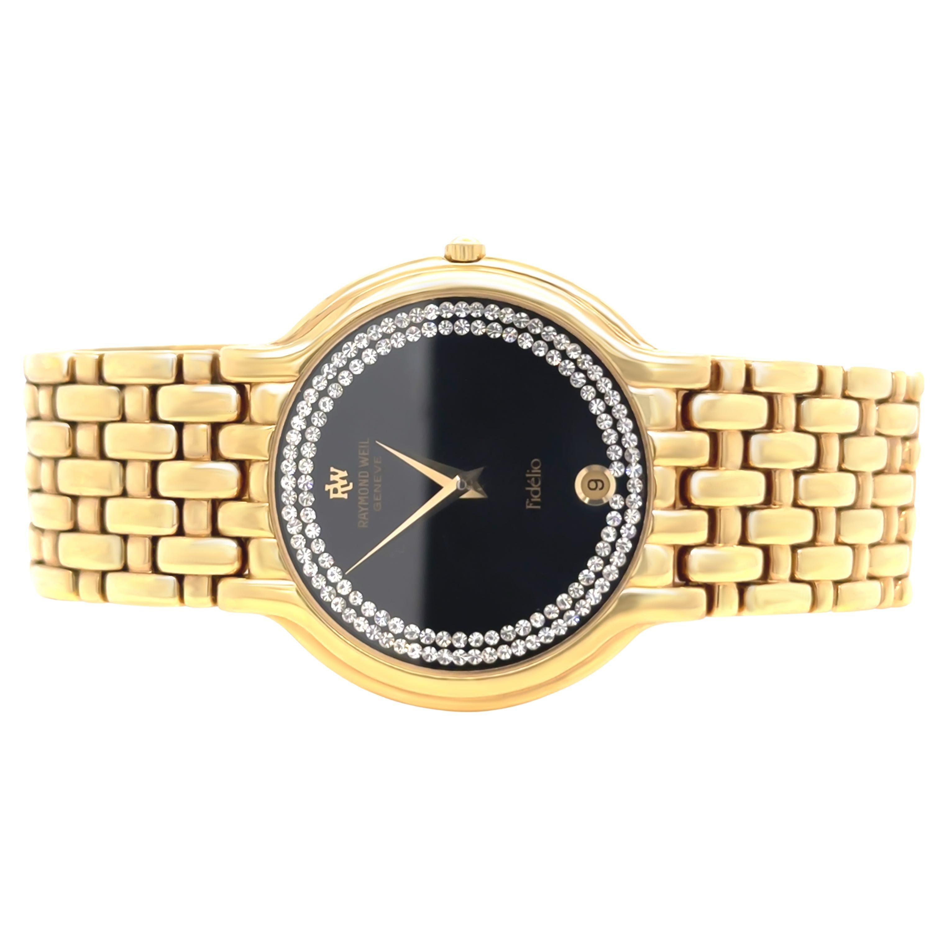 Raymond Weil Fidelio 18ct Gold Plated 4802 Ladies Quartz Watch