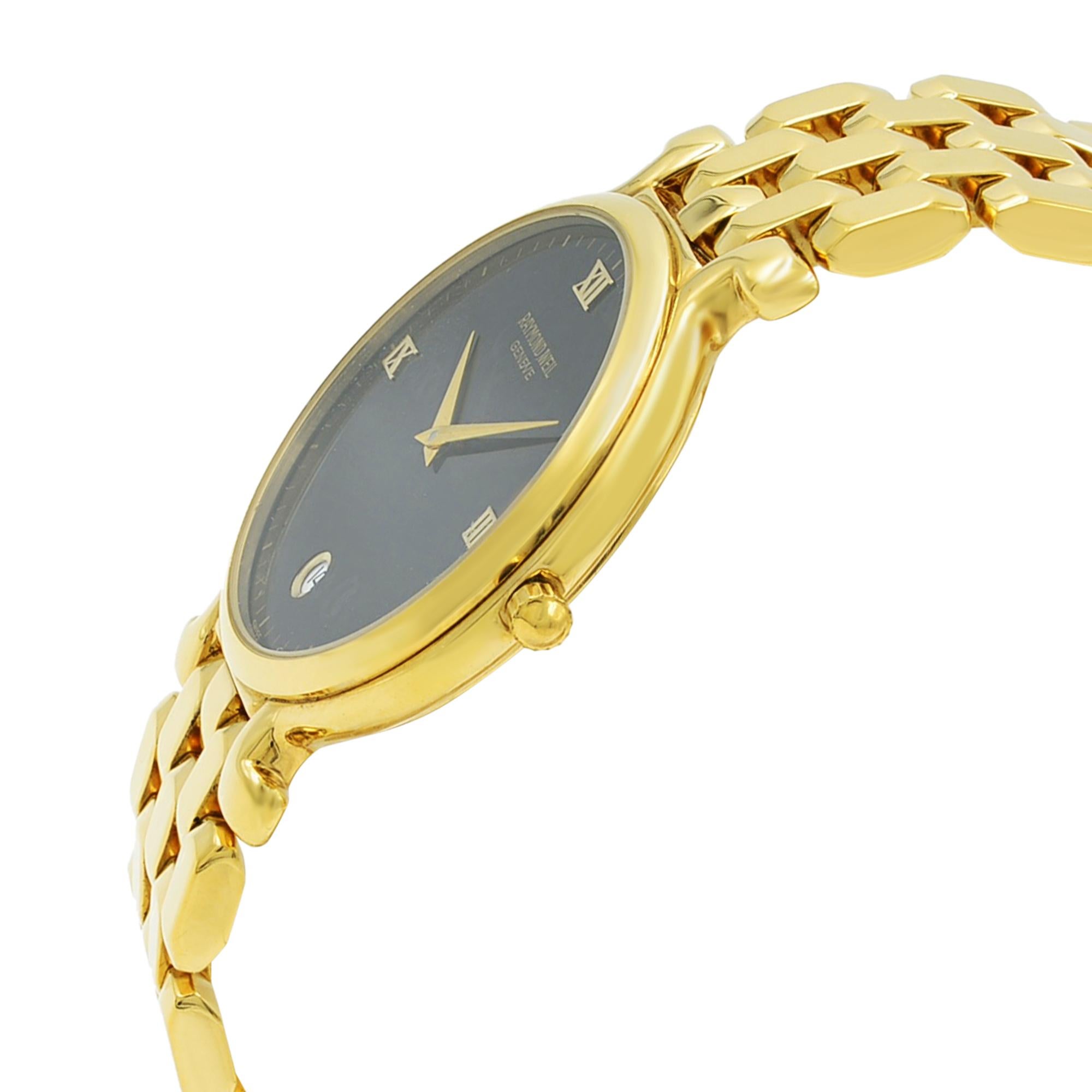 Raymond Weil Fidelio 18K Gold Electroplated Steel Quartz Raymond Weil Fidelio 18K Gold Electroplated Steel Quartz