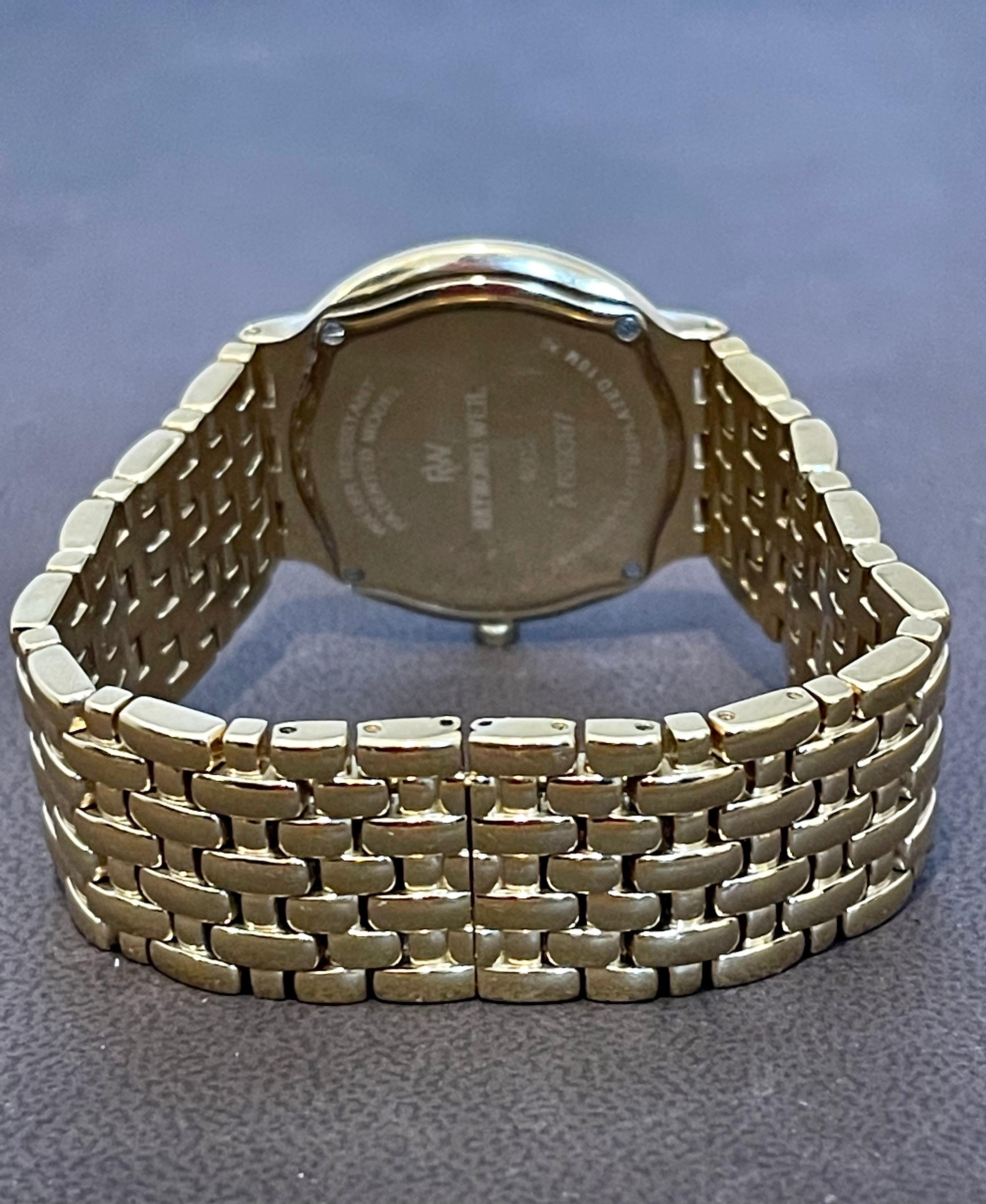 Raymond Weil Fidelio 18K Gold Electroplated Watch with Date & Diamonds 3