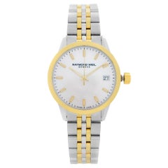 Montre pour femmes Raymond Weil Freelancer:: acier bicolore:: cadran MOP 5634-STP-97021