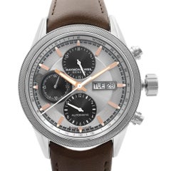 Raymond Weil Freelancer 42 Date Day Leather Steel Automatic Watch 7731-SC2-65655