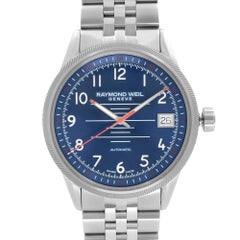 Raymond Weil Freelancer Steel Blue Dial Automatic Men Watch 2754-ST-05500