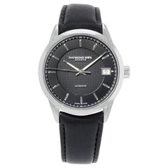 Raymond Weil Freelancer Black Dial Steel Automatic Men's Watch 2740-STC-20021