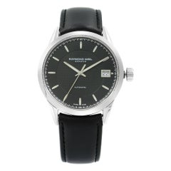 Raymond Weil Freelancer Black Dial Steel Automatic Men's Watch 2740-STC-20021