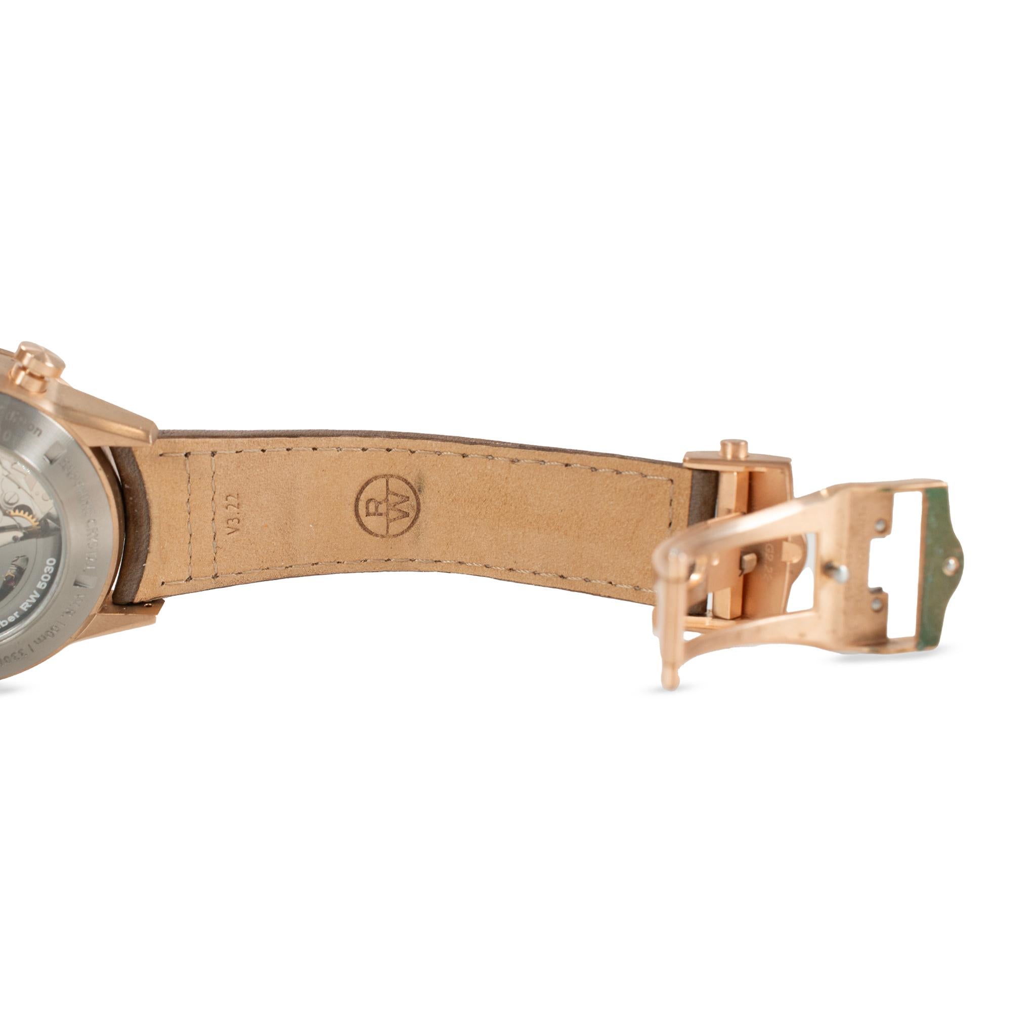 Montre Raymond Weil Freelancer Chronograph 43.5mm Bronze Limited Edition 248/300 en vente 3