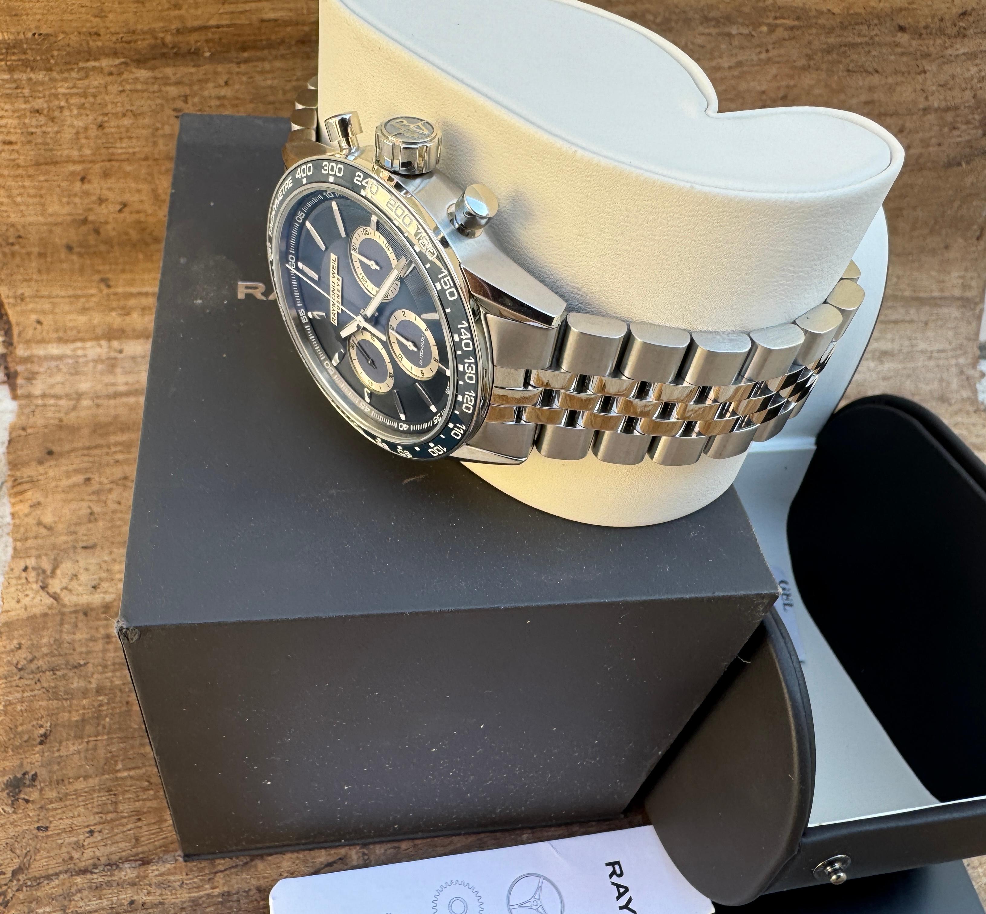Raymond Weil Freelancer Chronograph 7741-ST3-50021 Montre complète en vente 12