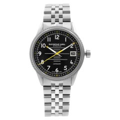 Raymond Weil Freelancer Steel Black Dial Automatic Men's Watch 2754-ST-05200