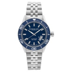 Raymond Weil Freelancer Steel Ceramic Blue Dial Automatic Watch 2760-ST3-50001