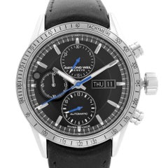 Raymond Weil Freelancer Automatik-Herrenuhr 7731-STC-20021 aus Stahl mit grauem Zifferblatt