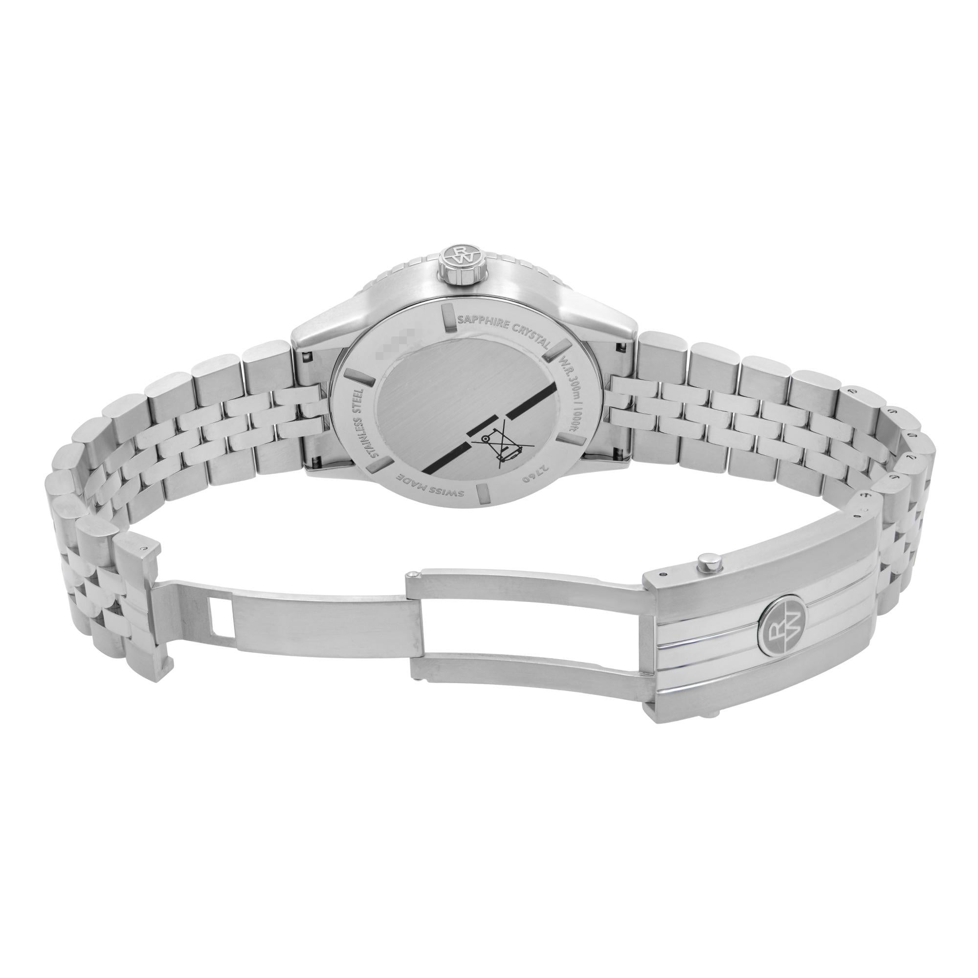 Raymond Weil Freelancer Steel Silver Dial Automatic Mens Watch 2760-ST4-65001 In New Condition In New York, NY