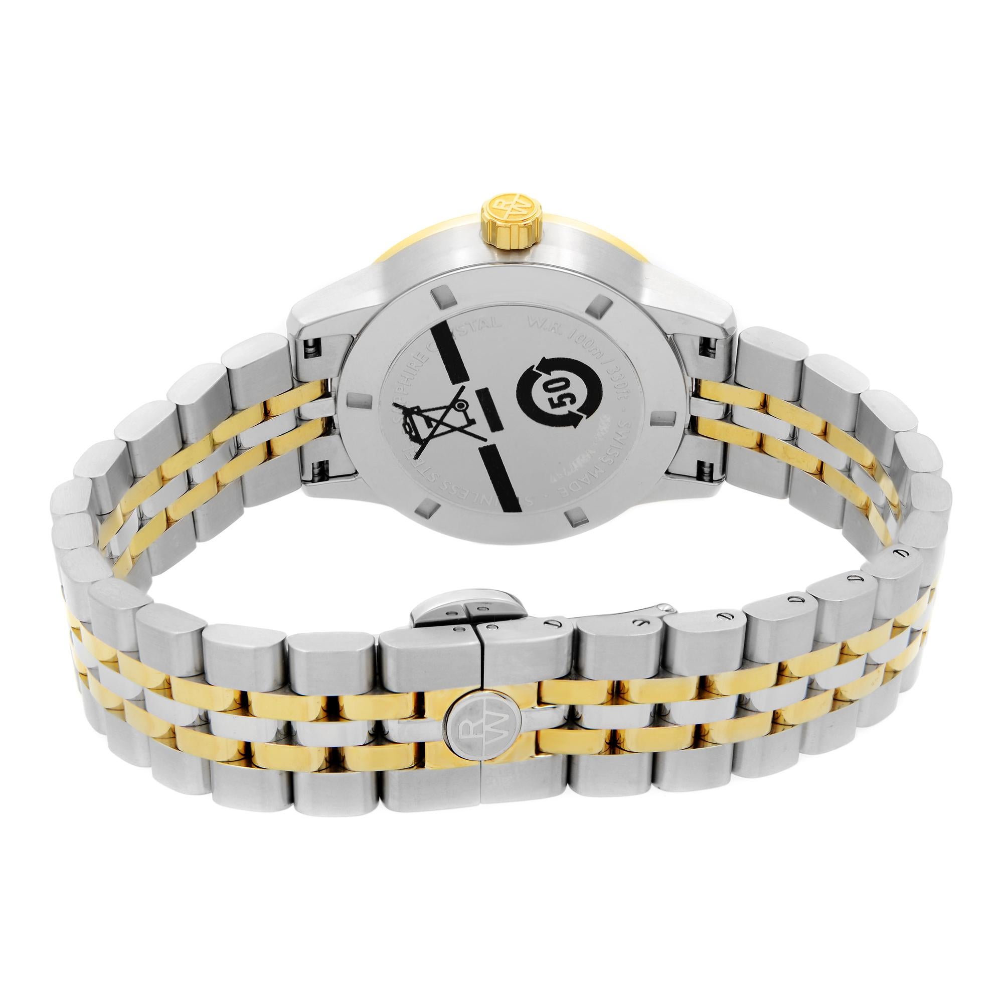 Women's Raymond Weil Freelancer Two-Tone Steel MOP Dial Ladies Watch 5634-STP-97021