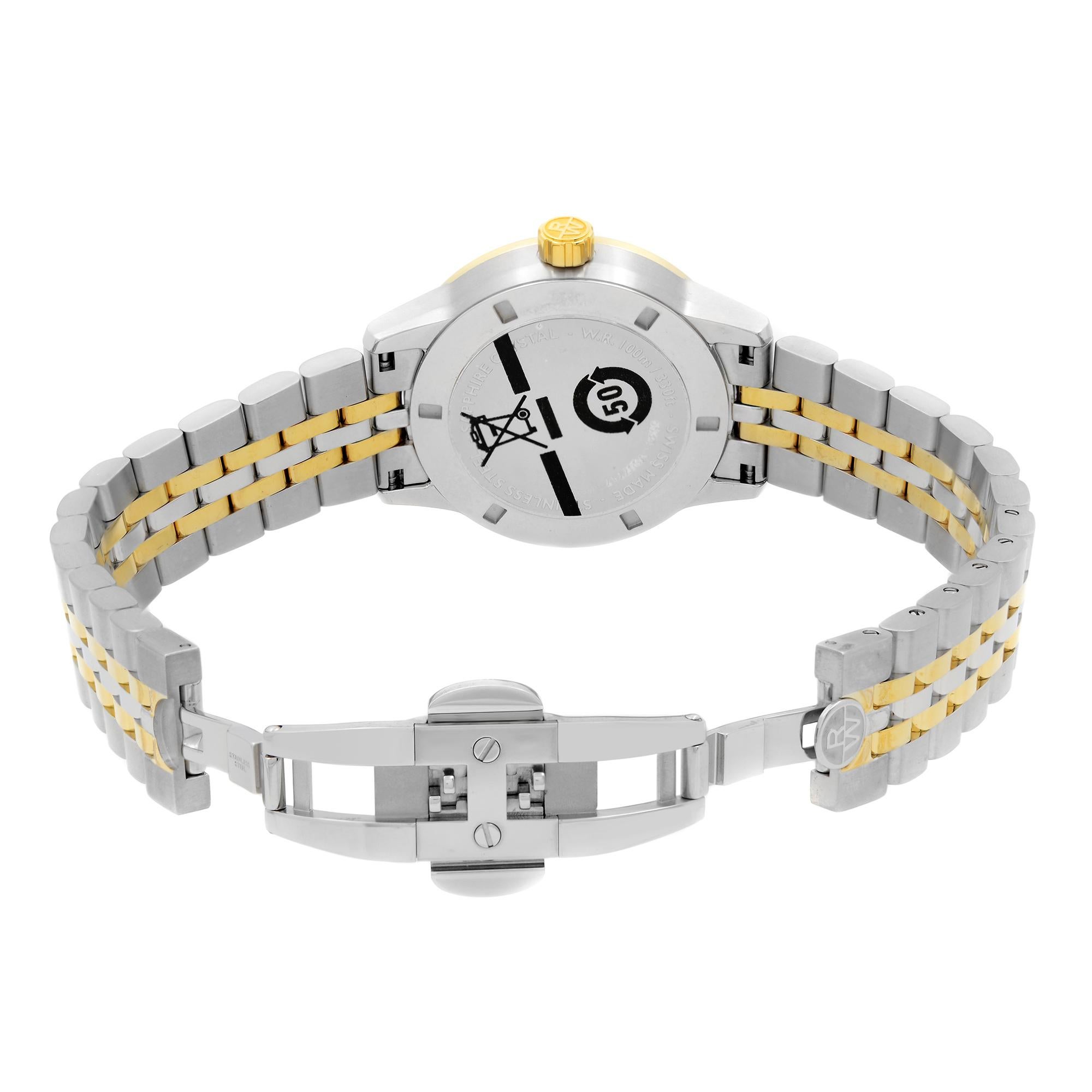 Raymond Weil Freelancer Two-Tone Steel MOP Dial Ladies Watch 5634-STP-97021 1