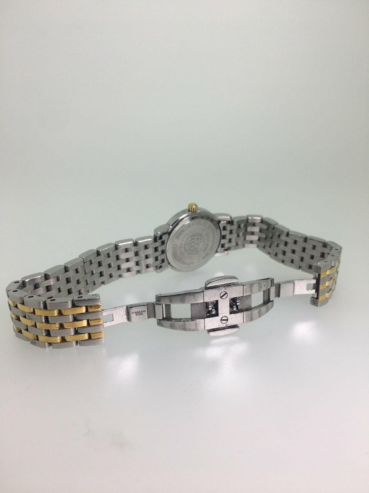 raymond weil geneve quartz 18k gold electroplated price
